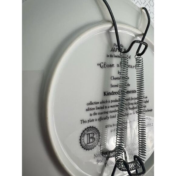 The Bradford Exchange Close at Heart Second Issue Kindred Moments Plate - Picture 6 of 9